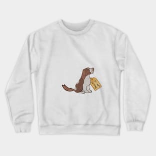 Dash, The English Springer Spaniel Illustration Crewneck Sweatshirt